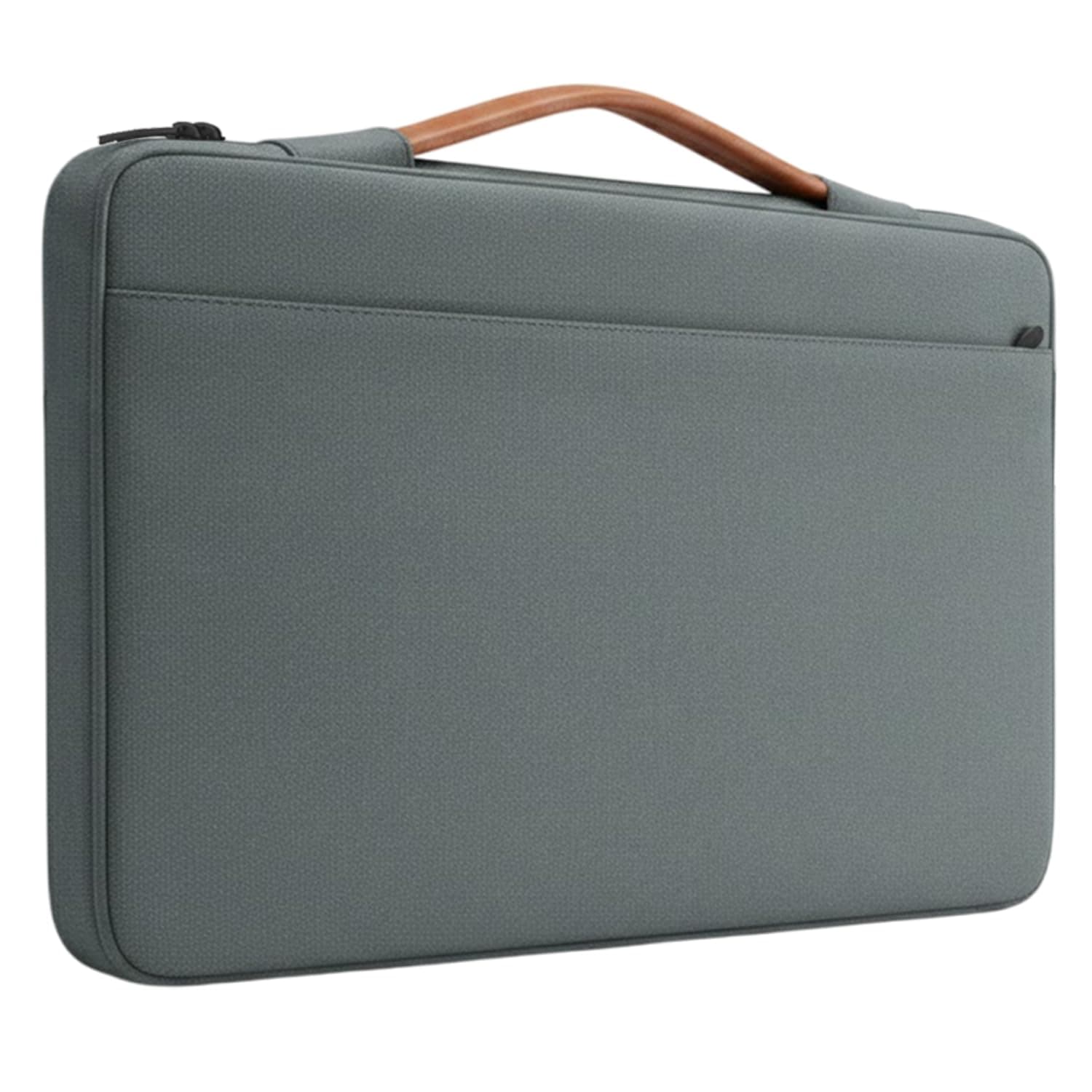 Dyazo 13-13.3 Inch Laptop Sleeve | Soft Padded with Handle & Front Pocket with Compartments | Water Resistant Laptop Case | Compatible for MacBook, HP, Dell, ASUS, Surface Pro, Lenovo & More (Grey)