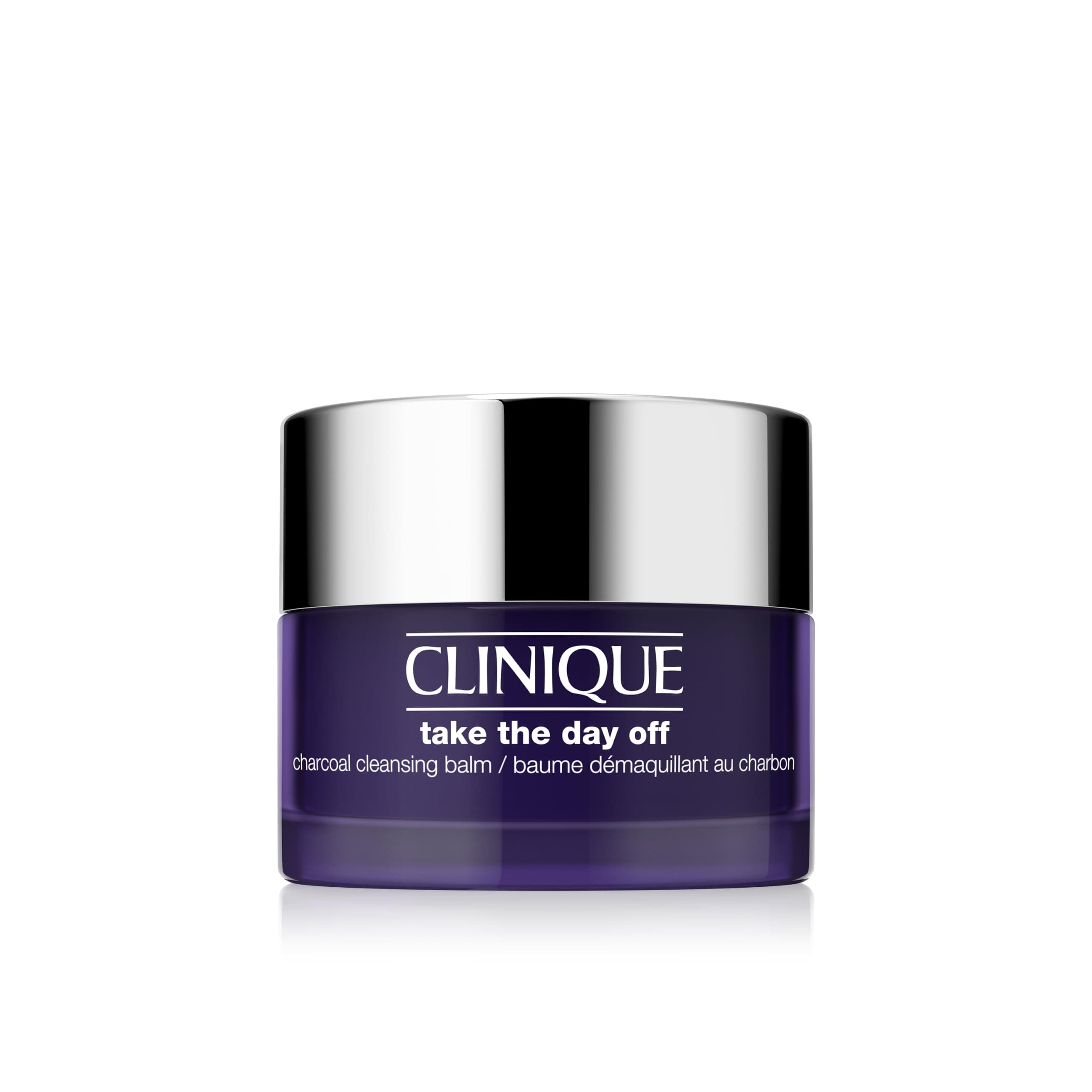 Clinique Take The Day Off Charcoal Cleansing Balm Makeup Remover | Dissolves Makeup and Sunscreen | For Dry Combination to Oily Skin Types, 30ml